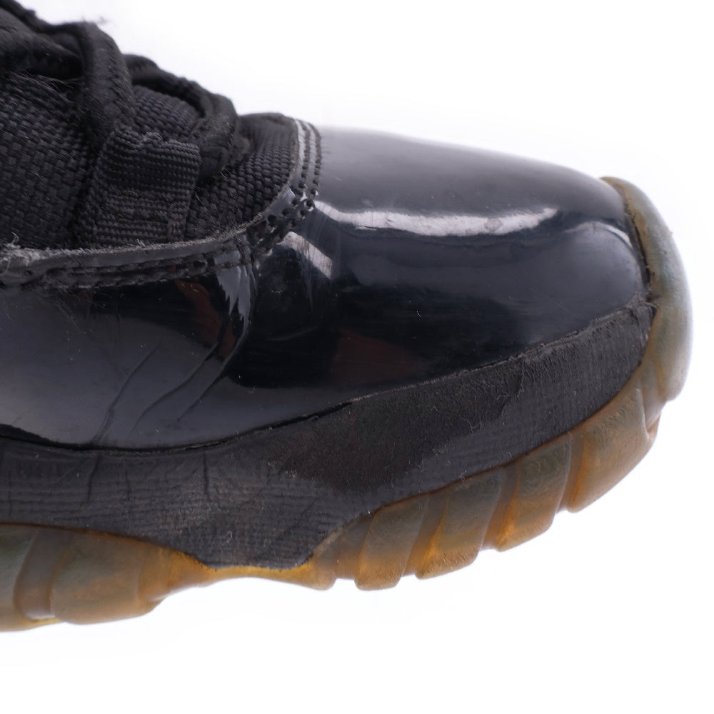 NIKE(ナイキ) 【観賞用 2013年製】AIR JORDAN 11 RETRO GAMMA エアジョーダン11レトロ ガンマ ローカットスニーカー シューズ ブラック 378037-006 US11/29cm