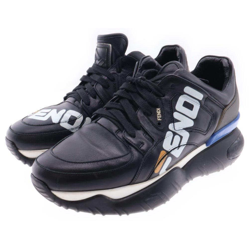 FENDI(フェンディ) ×FILA ×フィラ マニア ダッド ロゴ ローカットスニーカー ブラック 7E1199
