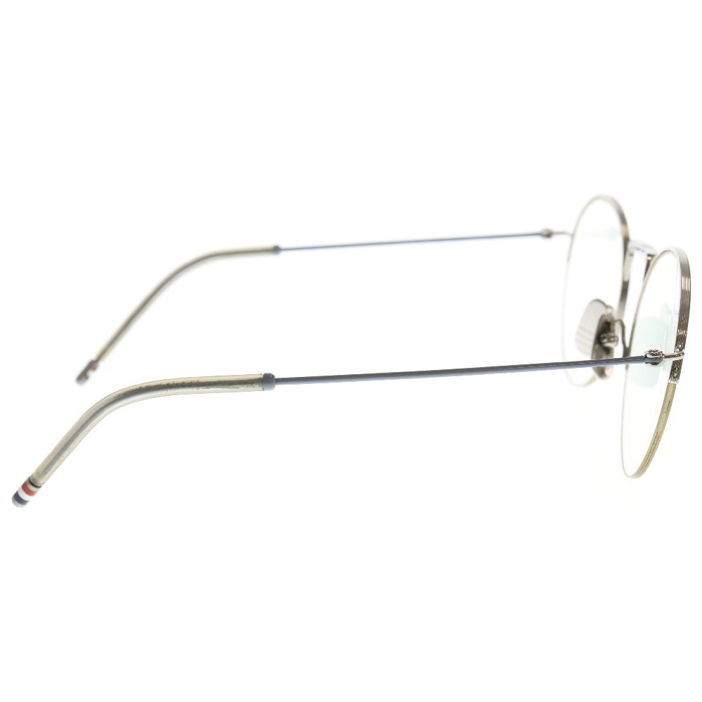 THOM BROWNE(トムブラウン) メタルフレーム眼鏡 サングラス シルバー TRX118-A-01