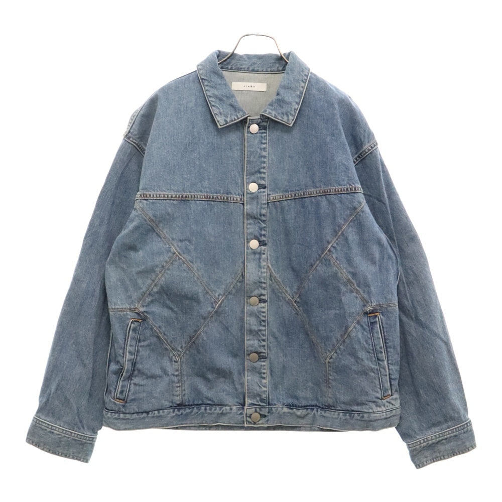 Jieda(ジエダ) PANEL DENIM JACKET パネルデニムジャケット Gジャン インディゴ Jie-22W-JK09-B