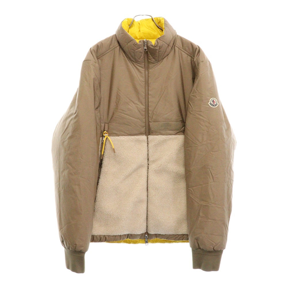 MONCLER(モンクレール) VALLORCH GIUBBOTTO ヴァローチ リバーシブル ダウンジャケット イエロー/ベージュ J20911A00091 539ZD