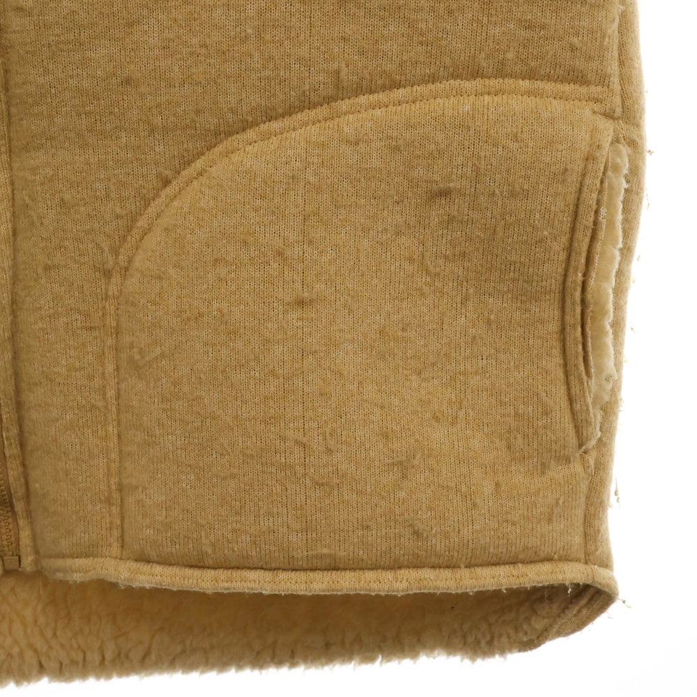 L.L.Bean(エルエルビーン) 70S VINTAGE Patagonia Fleece Vest ヴィンテージ パタゴニア ジップアップボアフリースベスト ベージュ