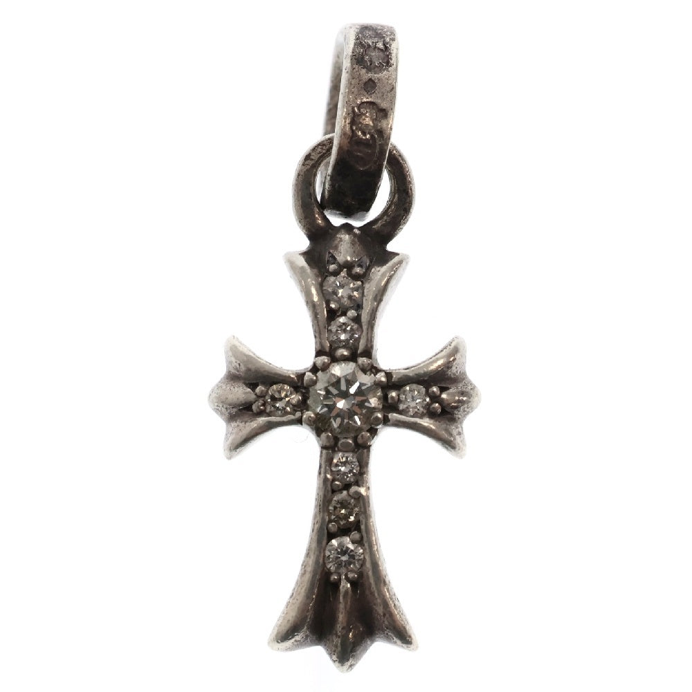 CHROME HEARTS(クロムハーツ) CRS BBYFAT P DMND ベイビーファット PAVEダイヤ ペンダントトップ シルバー