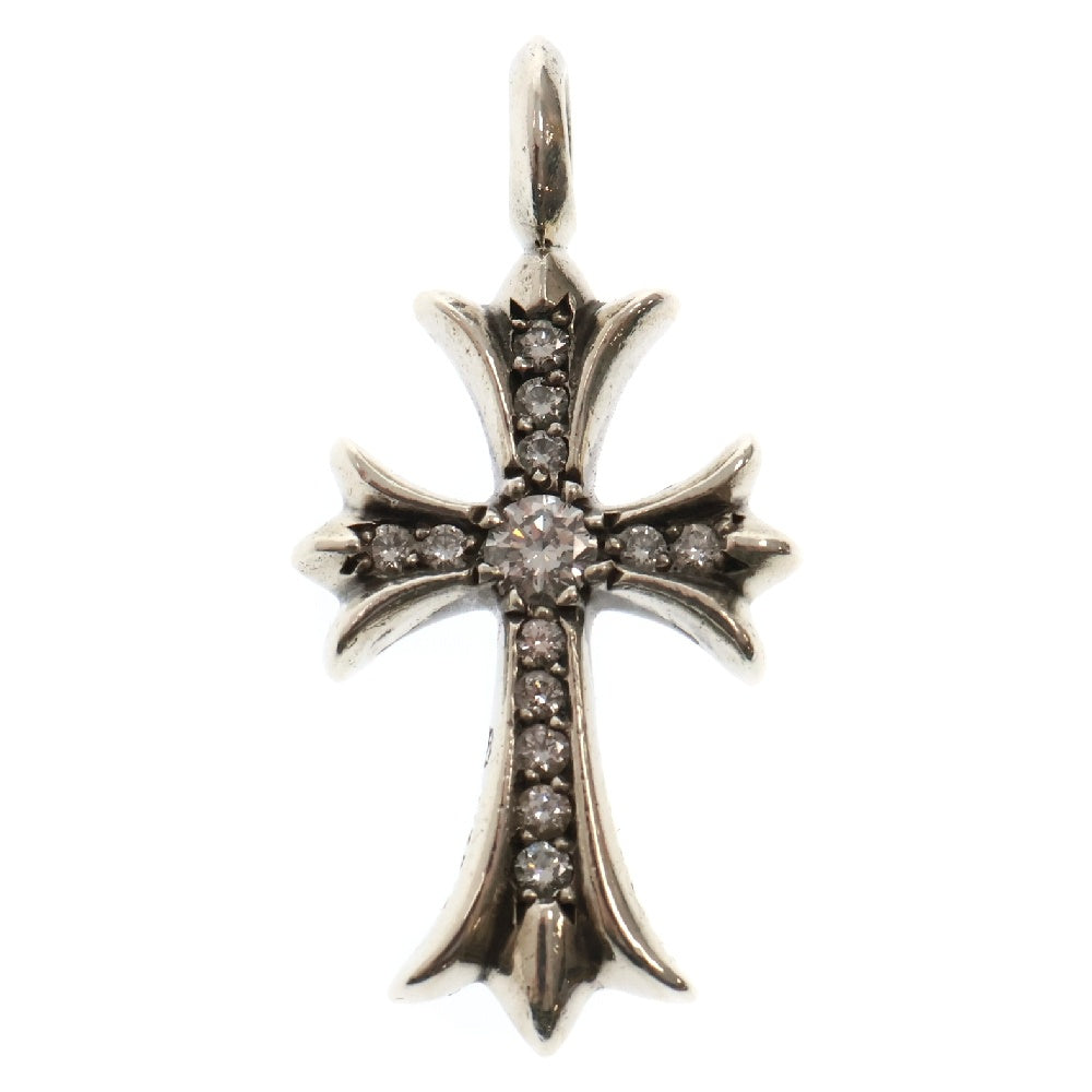 CHROME HEARTS(クロムハーツ) TNY CRSF P/DIA タイニーファットクロス PAVEダイヤ ペンダントトップ シルバー