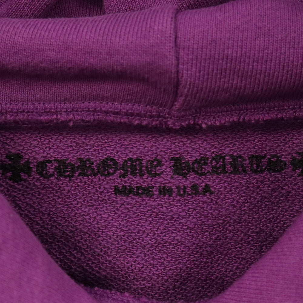 CHROME HEARTS(クロムハーツ) ×MATTY BOY I WANT MORE NOT LESS AN THAT'S THAT HOODIE マッティボーイ プリントプルオーバスウェットパーカー フーディー パープル