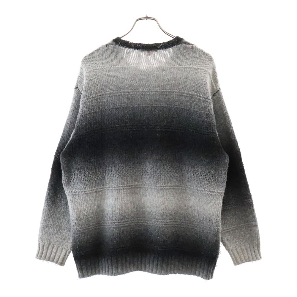SUPREME(シュプリーム) 22AW Gradient Stripe Sweater グラデーションストライプセーター ニット ブラック/グレー