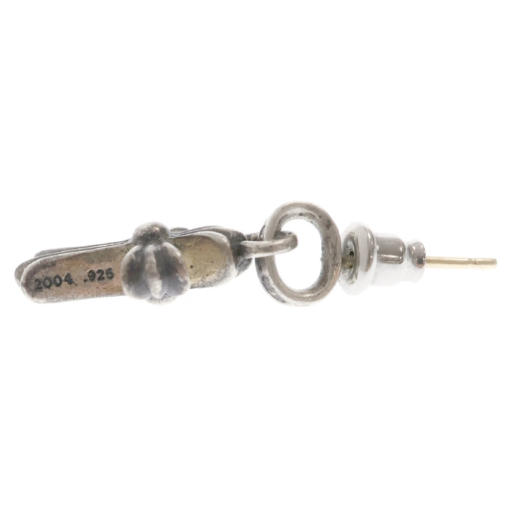 CHROME HEARTS(クロムハーツ) BBY F PPRCHN ベイビーファットクロス ドロップピアス シルバー BCA090