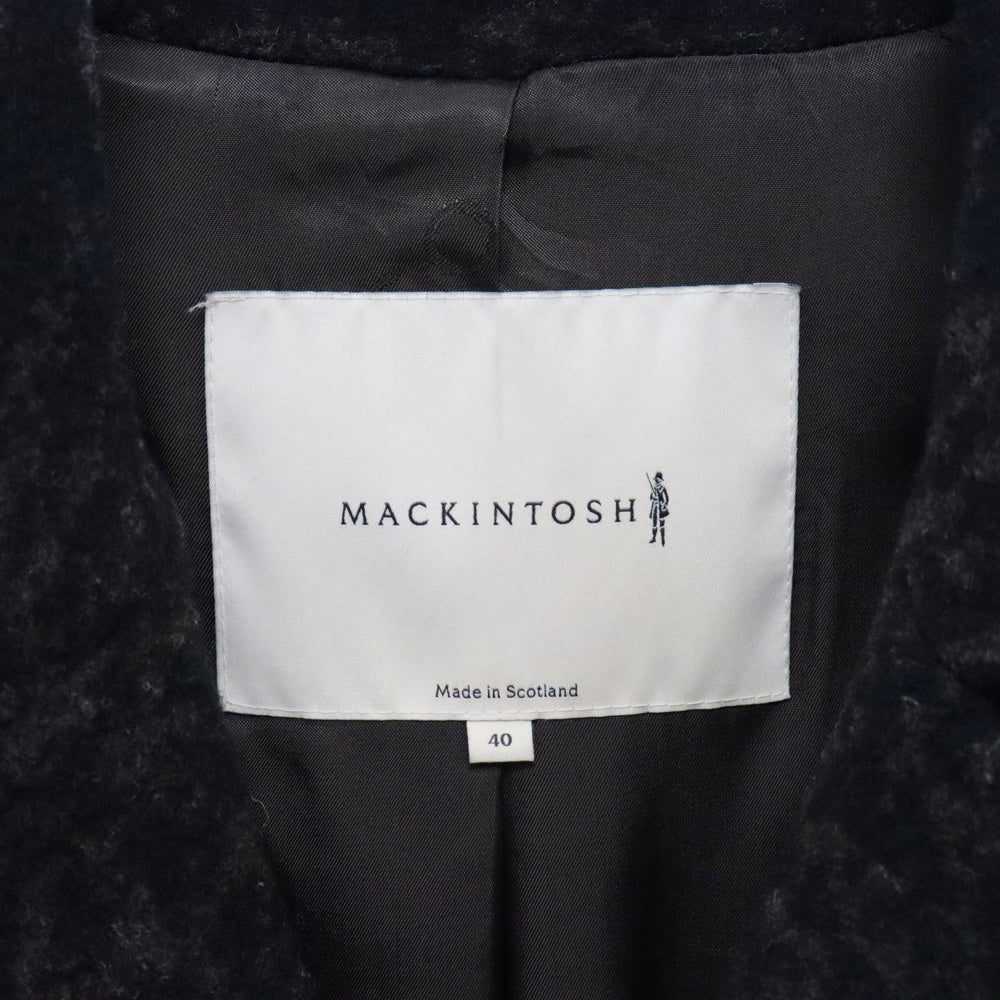 MACKINTOSH(マッキントッシュ) ウールロングコート チェスターコート ブラック/ブラウン DU/2F/2K/6L/6M/6N-3H