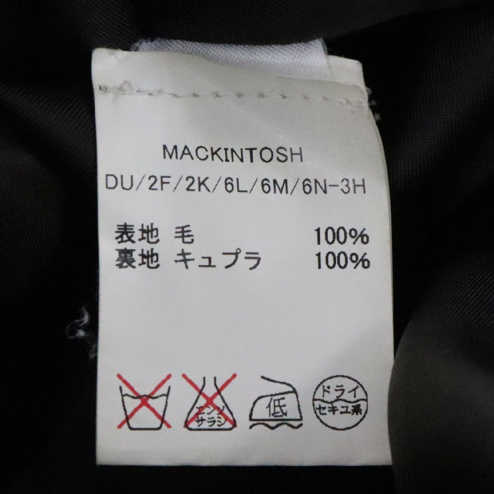 MACKINTOSH(マッキントッシュ) ウールロングコート チェスターコート ブラック/ブラウン DU/2F/2K/6L/6M/6N-3H