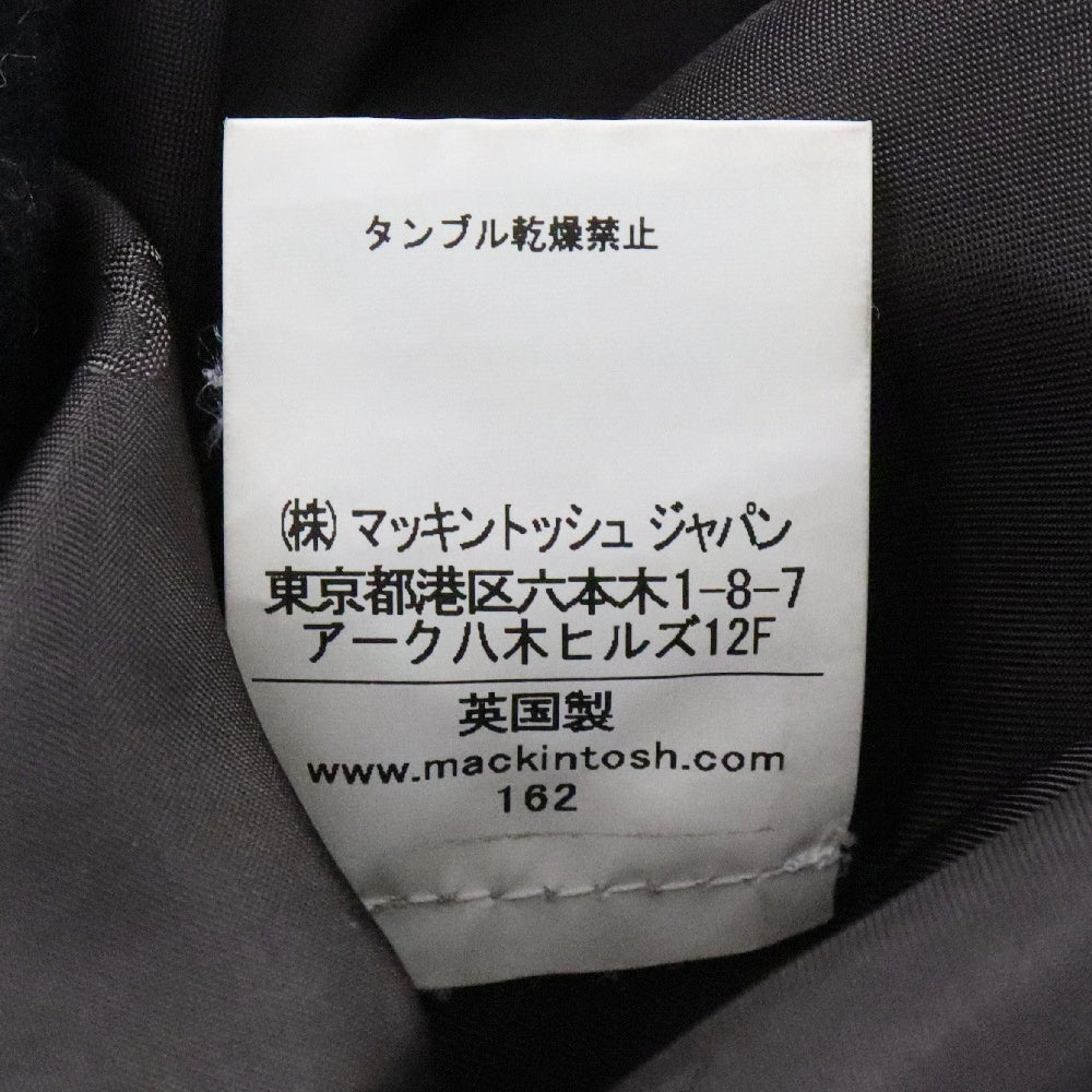MACKINTOSH(マッキントッシュ) ウールロングコート チェスターコート ブラック/ブラウン DU/2F/2K/6L/6M/6N-3H