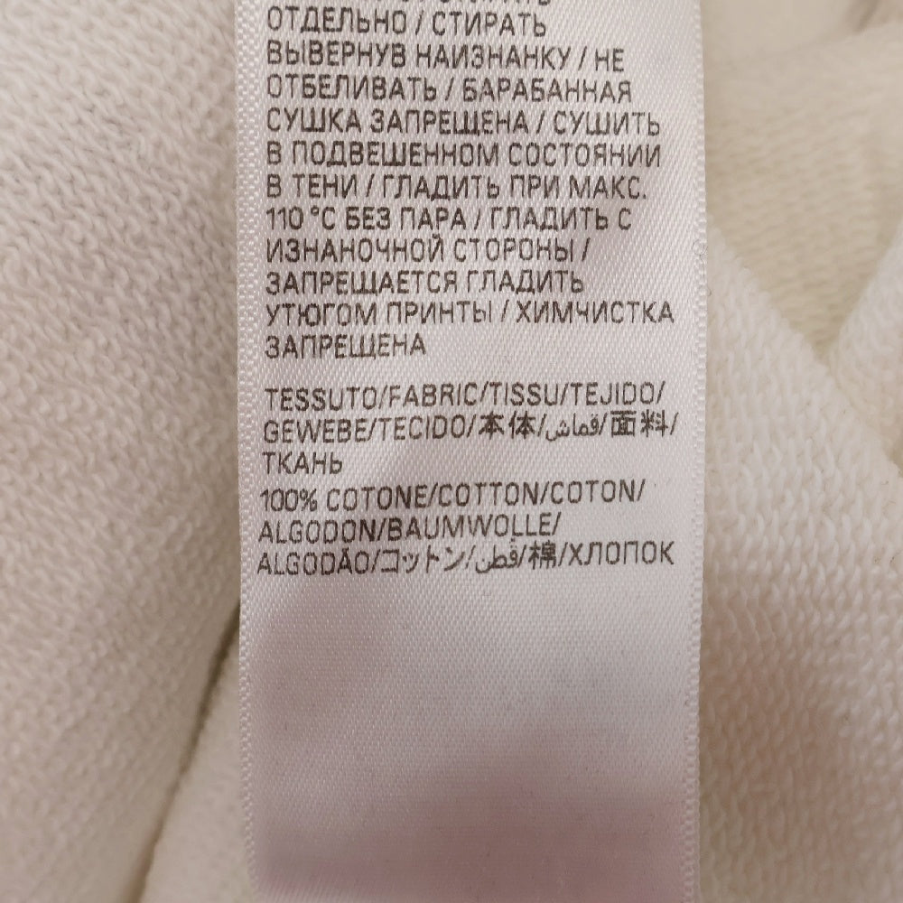 BALENCIAGA(バレンシアガ) 23AW Top League Round Hoodie トップリーグ ラウンド ダメージ加工 プルオーバースウェットパーカー フーディー ホワイト 767885 TPVF1