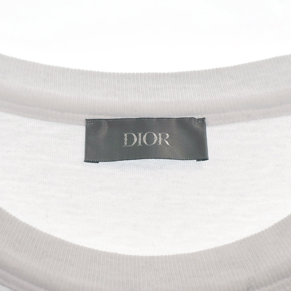 DIOR(ディオール) マルチロゴプリント 長袖シャツ ホワイト 413J642A0817