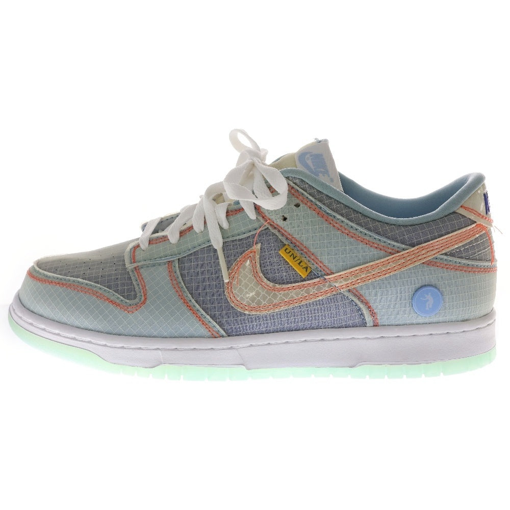 NIKE(ナイキ) ×UNION DUNK LOW ユニオン ダンク ローカットスニーカー ブルー US9.5/27.5cm DJ9649-400