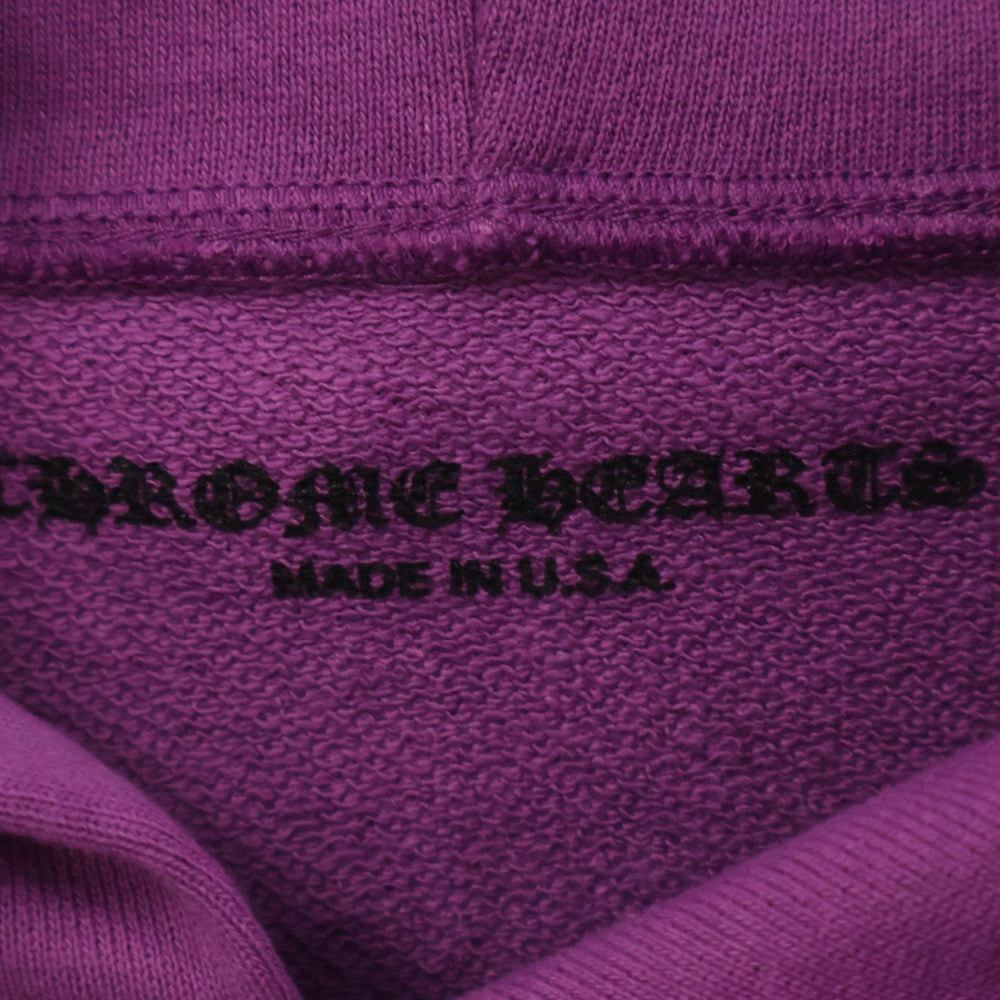 CHROME HEARTS(クロムハーツ) ×MATTY BOY I WANT MORE NOT LESS AN THAT'S THAT HOODIE マッティボーイ プリントプルオーバスウェットパーカー フーディー パープル