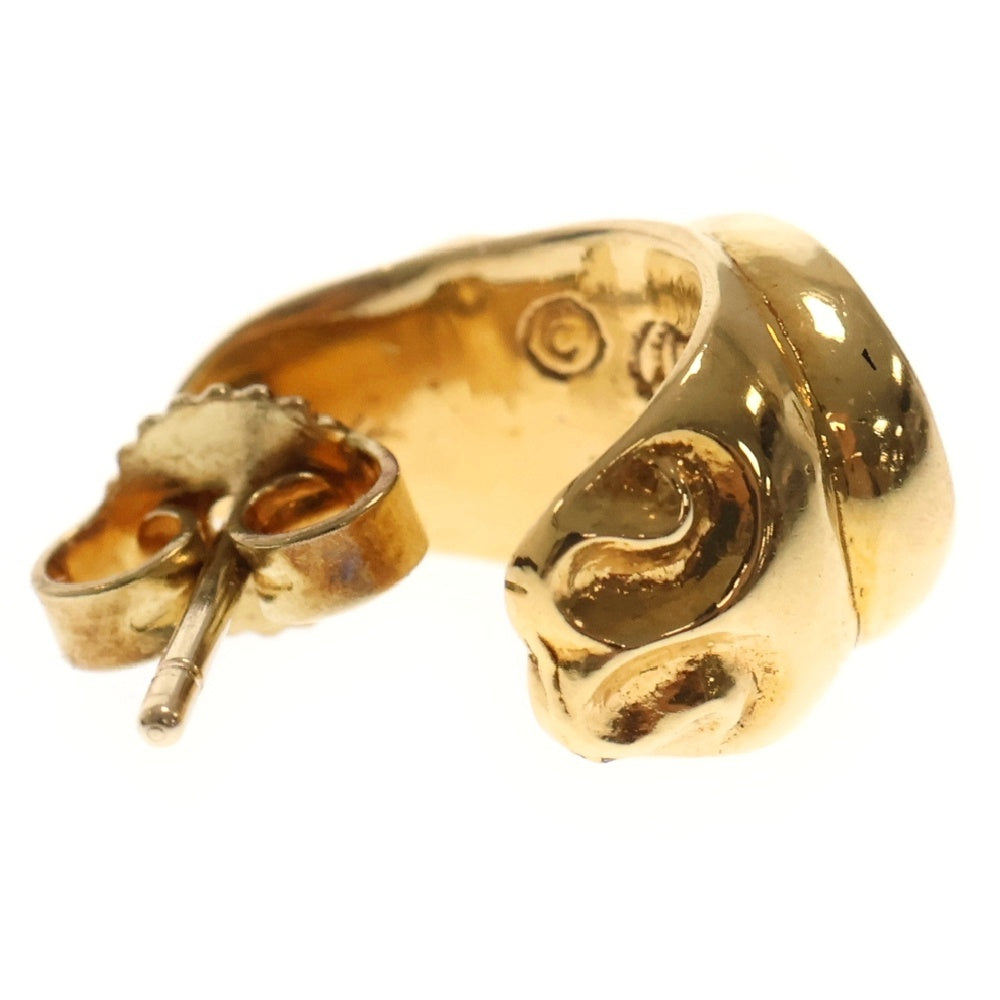 CHROME HEARTS(クロムハーツ) 22K CARVED TEARDROP カーブドティアドロップ ピアス ゴールド
