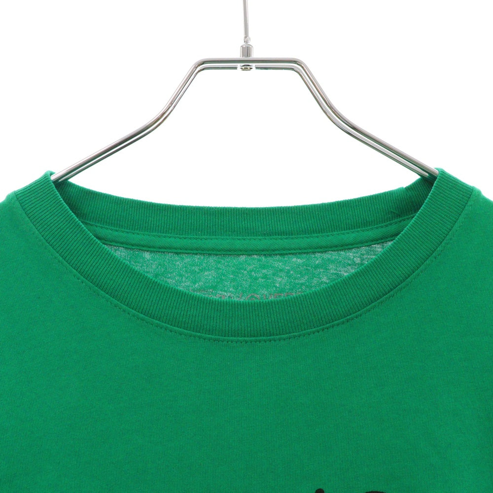 Girls Don't Cry(ガールズドントクライ) ×AWAKE NY COMPLEXCON L/S TEE アウェイク エンジェルプリント 長袖Tシャツ グリーン