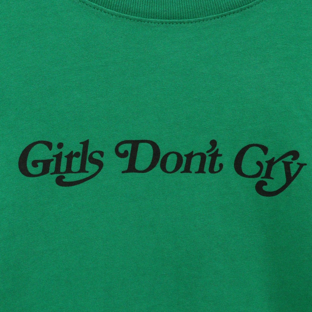 Girls Don't Cry(ガールズドントクライ) ×AWAKE NY COMPLEXCON L/S TEE アウェイク エンジェルプリント 長袖Tシャツ グリーン