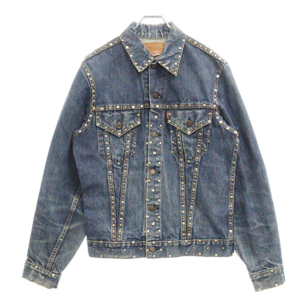 Levi's(リーバイス) 70s VINTAGE 70505 4th Studs Denim Jacket BIG E ヴィンテージ ボタン裏526 WPL423 スタッズ デニムジャケット インディゴ
