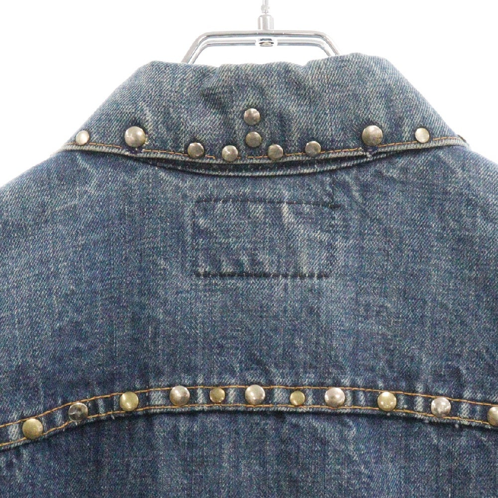 Levi's(リーバイス) 70s VINTAGE 70505 4th Studs Denim Jacket BIG E ヴィンテージ ボタン裏526 WPL423 スタッズ デニムジャケット インディゴ