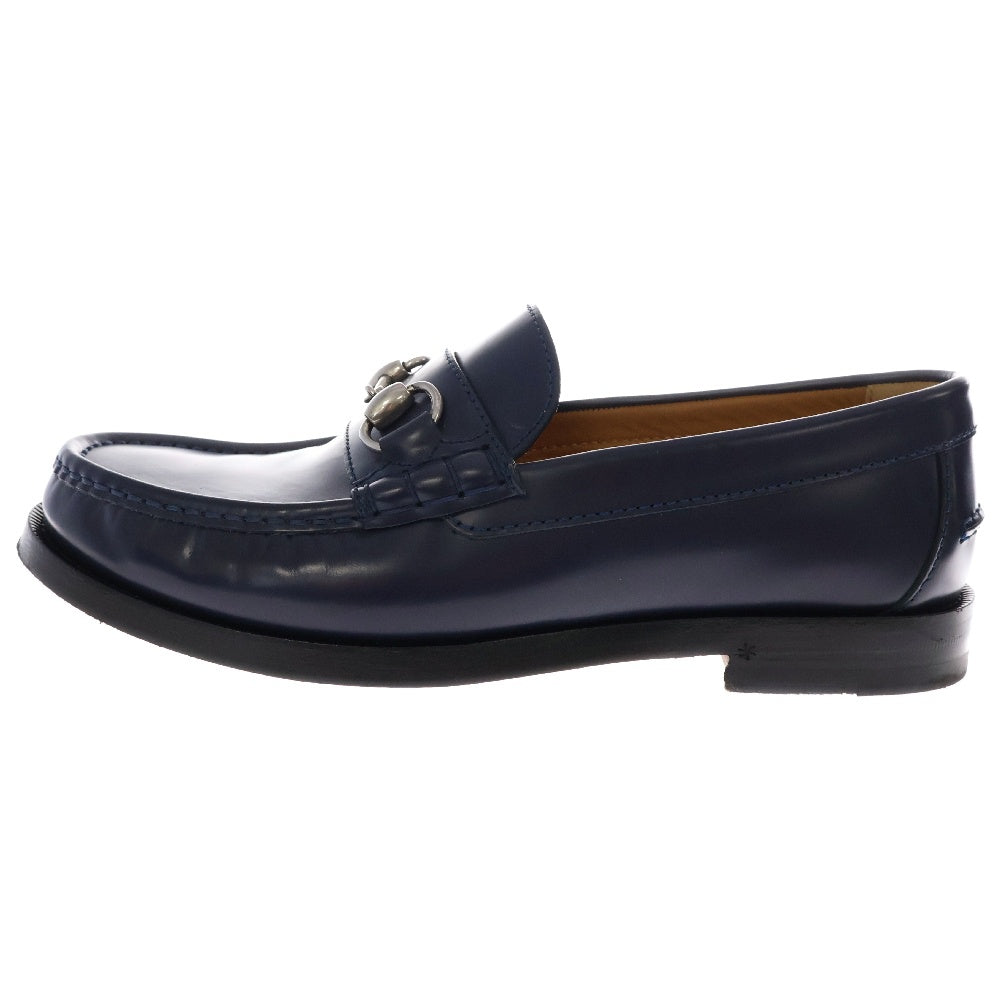 GUCCI(グッチ) ホースビットローファー ネイビー 776660 シューズ