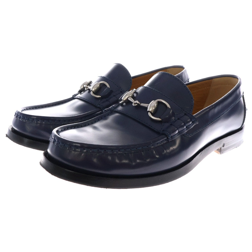 GUCCI(グッチ) ホースビットローファー ネイビー 776660 シューズ