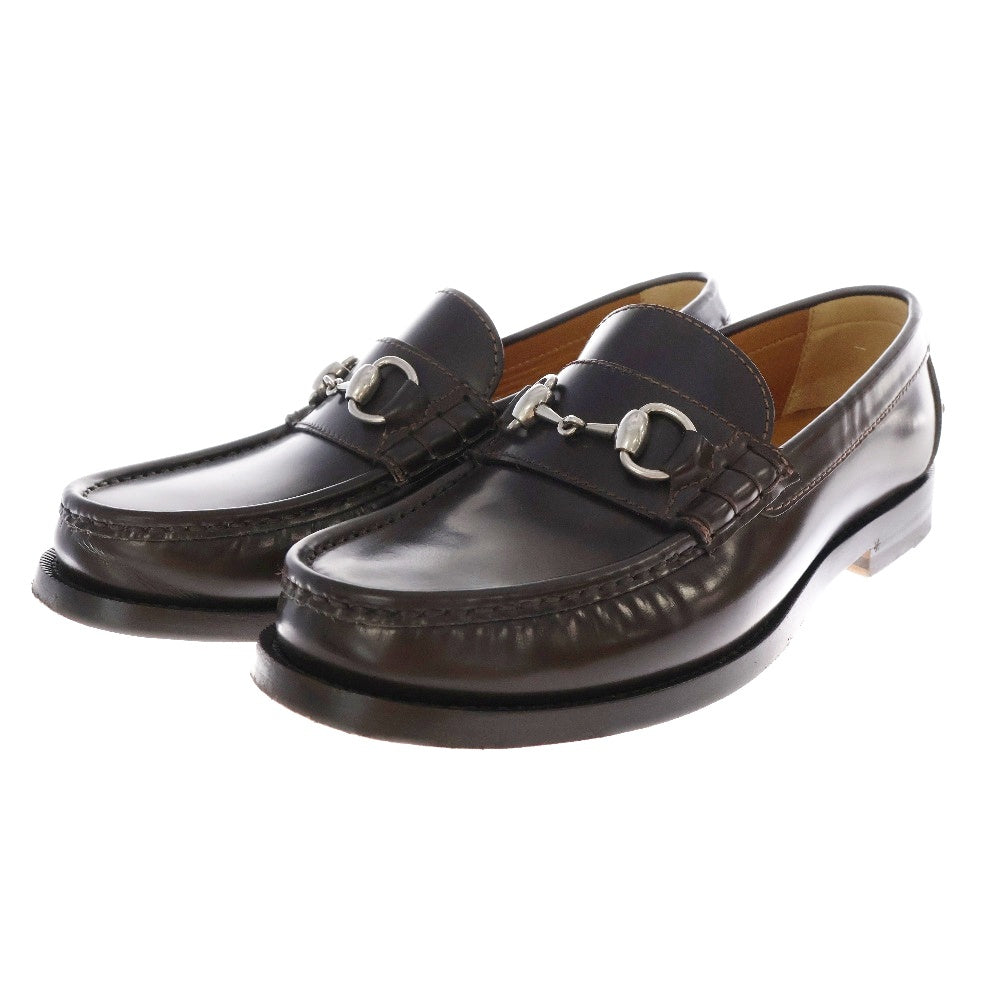 GUCCI(グッチ) ホースビットローファー ブラウン 776660 シューズ