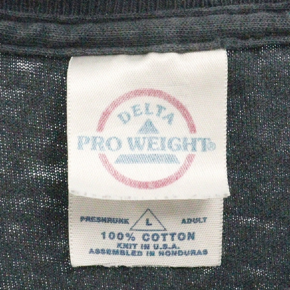 VINTAGE(ヴィンテージ) 90s VINTAGE METALLICA RIDE THE LIGHTNING TEE ヴィンテージ メタリカ デルタタグ ライドザライトニング クルーネック半袖Tシャツカットソー ブラック