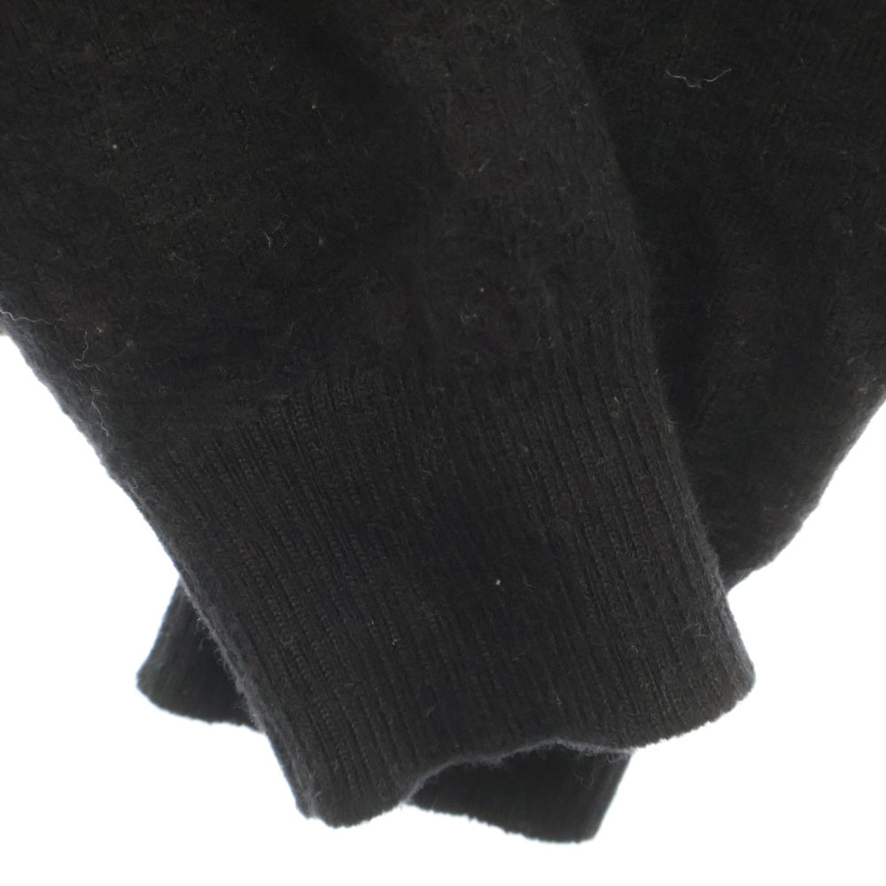 FENDI(フェンディ) FF Logo Sweater FFロゴ ズッカ柄 ハイネックセーター ニット ブラック FZZ411