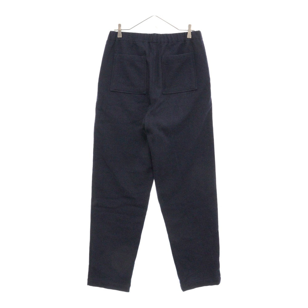 KENZO(ケンゾー) Wool Logo Patch Straight Pants FB65PA5001RB ウール ロゴパッチ ストレートパンツ ネイビー