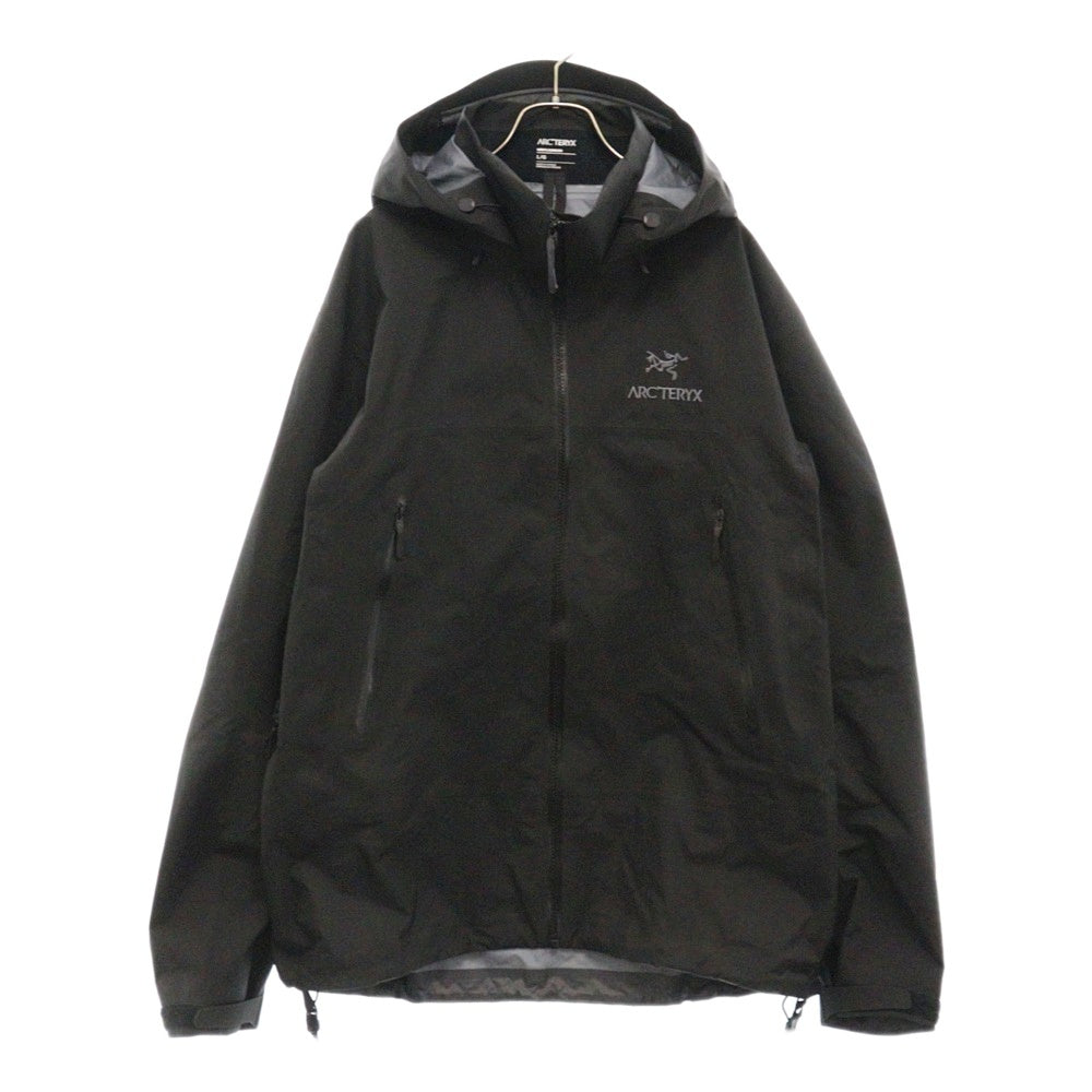 ARC'TERYX(アークテリクス) Beta AR Front Logo Nylon Mountain Parka X000007082 0623X000007082 ベータAR フロントロゴ マウンテンパーカー フーディ ブラック