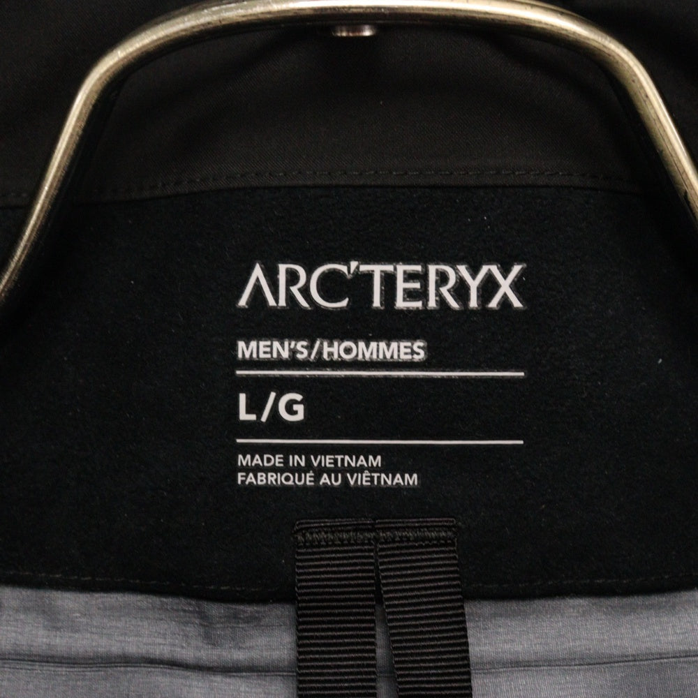 ARC'TERYX(アークテリクス) Beta AR Front Logo Nylon Mountain Parka X000007082 0623X000007082 ベータAR フロントロゴ マウンテンパーカー フーディ ブラック