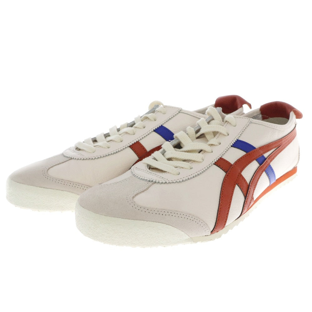 Onitsuka Tiger(オニツカタイガー) MEXICO66 Low Cut Sneakers 1183A201 メキシコ66 ローカットスニーカー アイボリー/ブラウン
