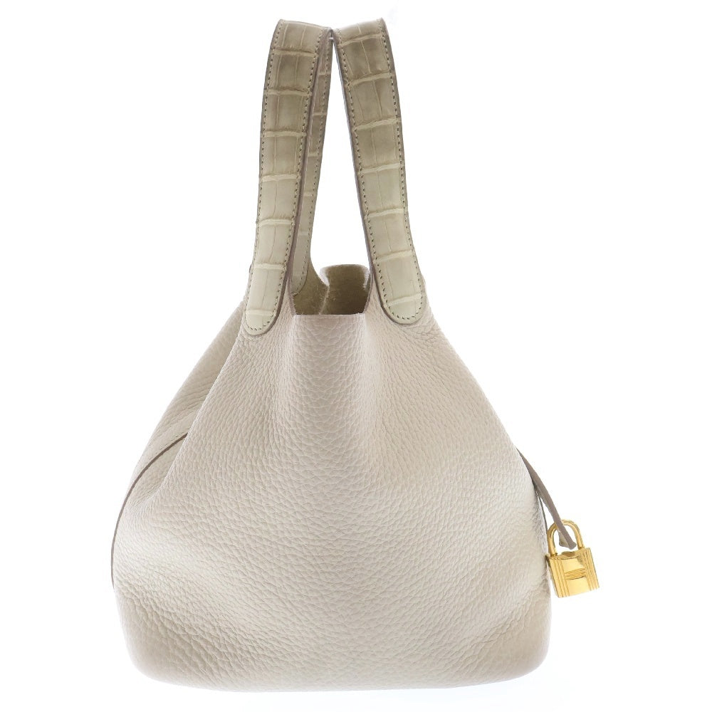 HERMES(エルメス) ピコタンロック タッチ ゴールド金具 ハンドバッグ B刻印