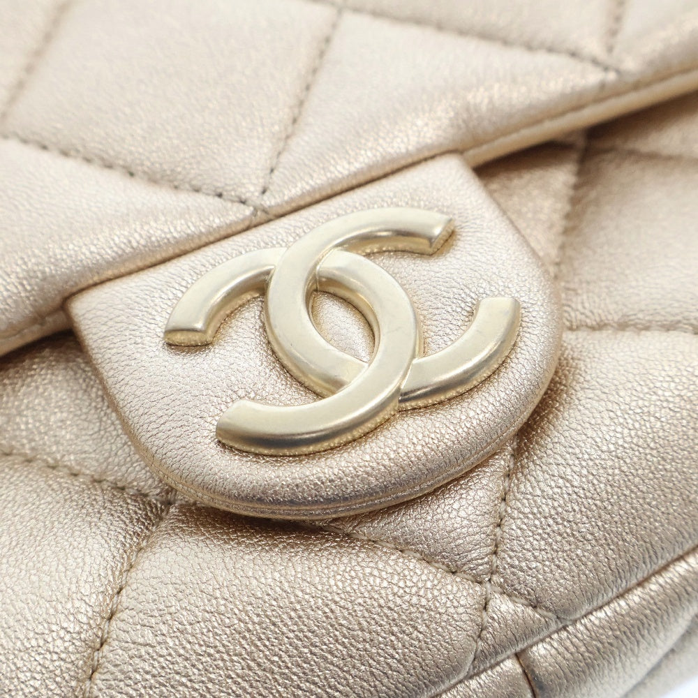 CHANEL(シャネル) Mini MATELASSE23 Champagne Gold Shoulder Bag AS4599 ミニマトラッセ23 アンティークシャンパンゴールド金具 ショルダーバッグ ゴールド