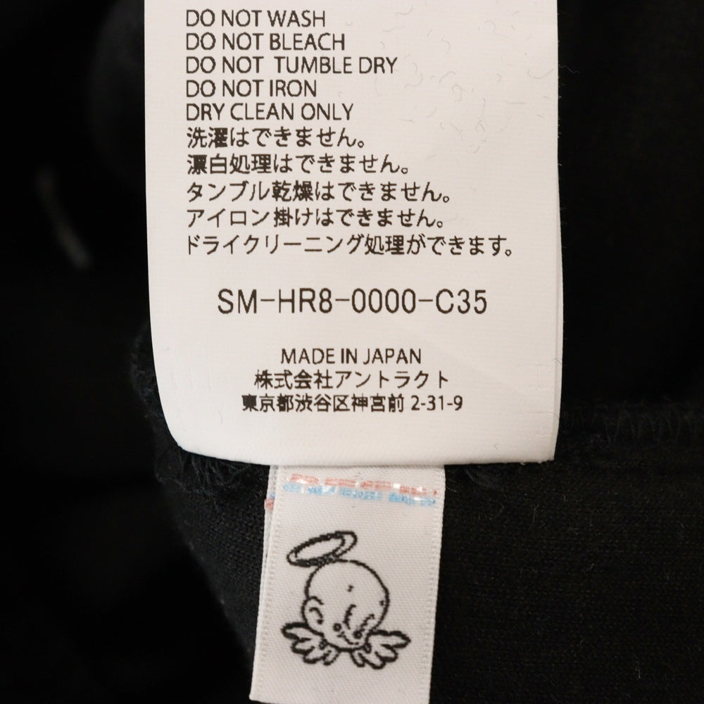 SAINT MICHAEL(セントマイケル) 25SS × LASTMAN LM__TRACK VELOUR PANTS ベロアトラックパンツ ブラック SM-HR8-0000-C35