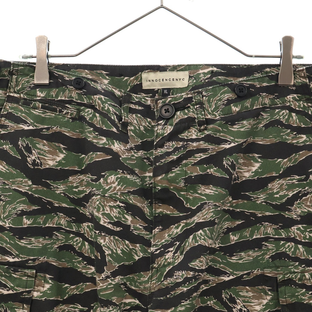 Innocence NYC(イノセンス) TIGER CAMO CARGO PANTS タイガーカモカーゴパンツ マルチカラー INCACP-01