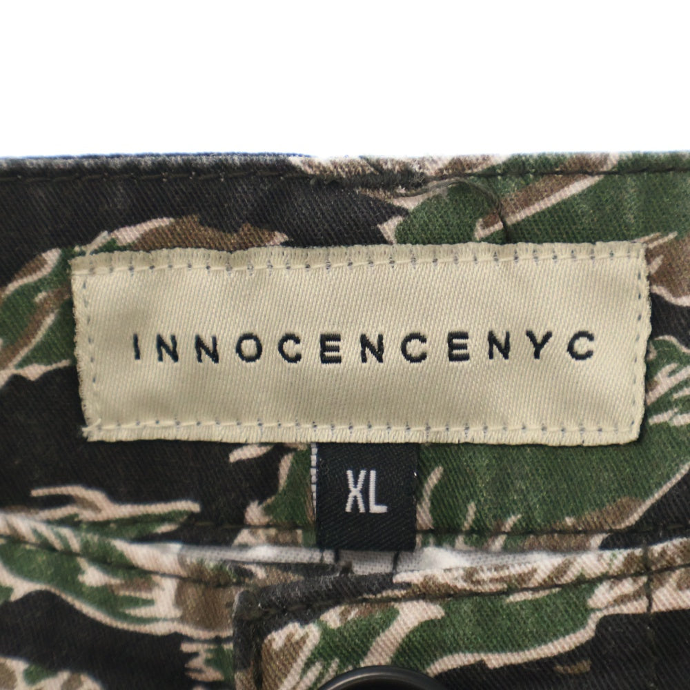 Innocence NYC(イノセンス) TIGER CAMO CARGO PANTS タイガーカモカーゴパンツ マルチカラー INCACP-01