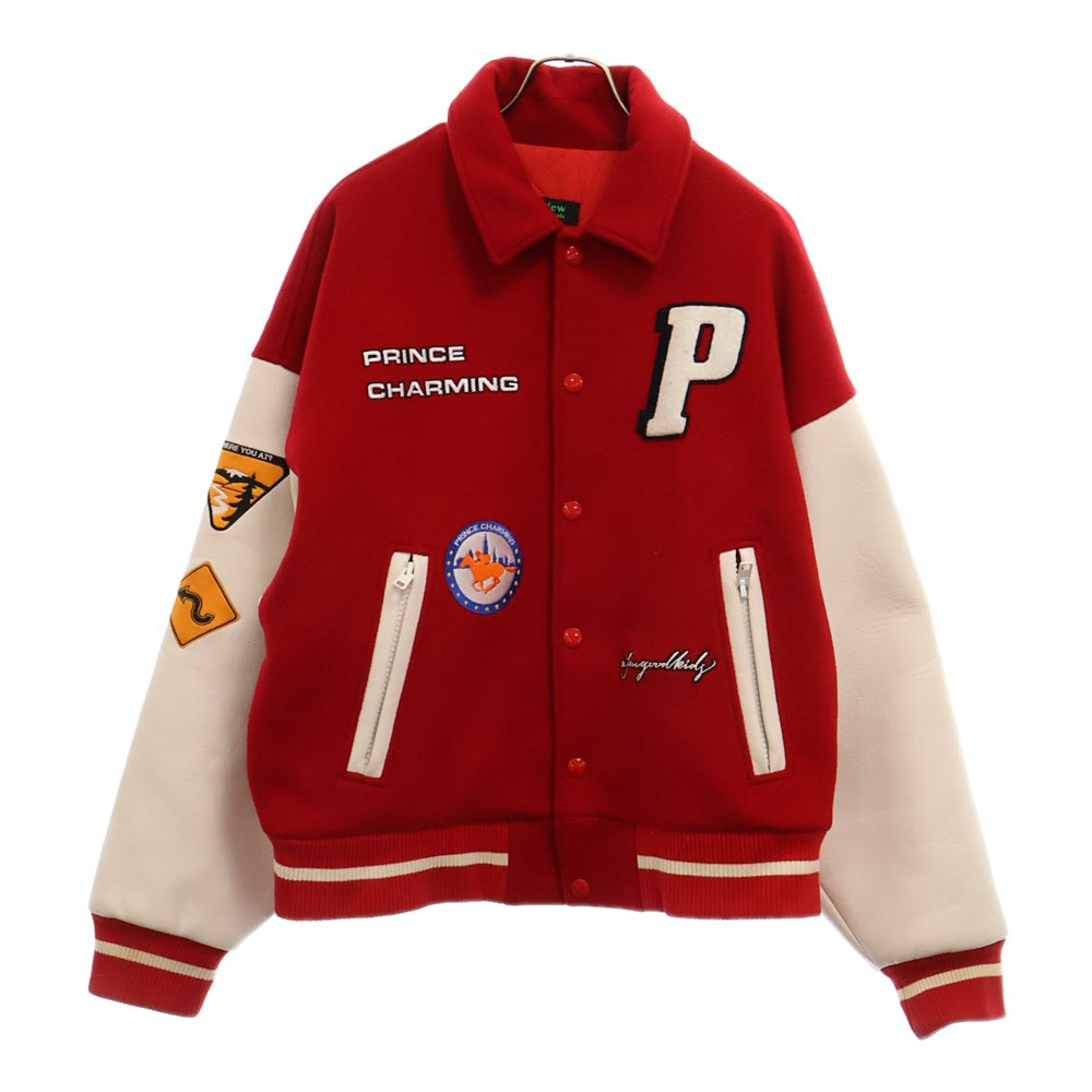 A FEW GOOD KIDS(アフュー グッド キッズ) PRINCE CHARMING JACKET プリンスチャーミングジャケット スタジャン レッド