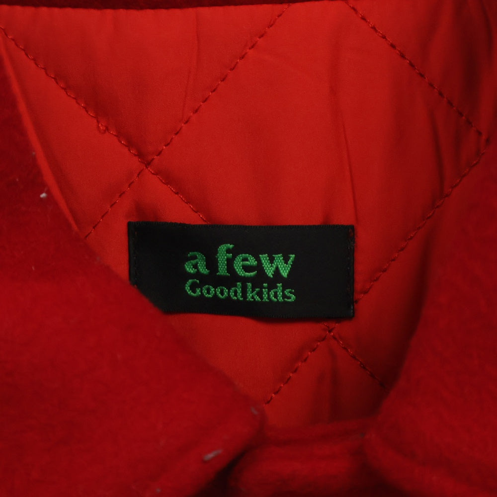 A FEW GOOD KIDS(アフュー グッド キッズ) PRINCE CHARMING JACKET プリンスチャーミングジャケット スタジャン レッド