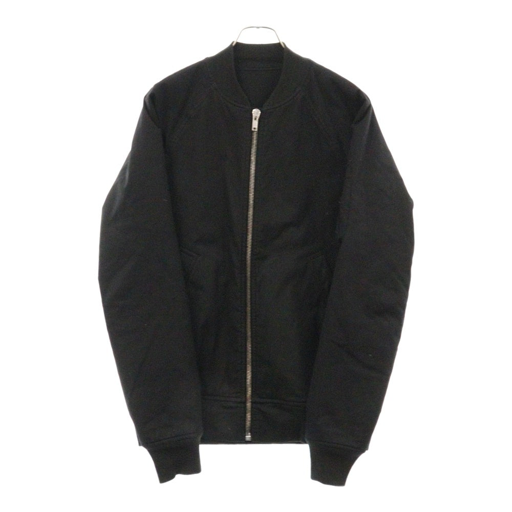 Rick Owens(リックオウエンス) 16AW RAGLAN BOMBER JACKET MA-1 RU16F6791-TE ラグラン ボンバージャケット ブラック