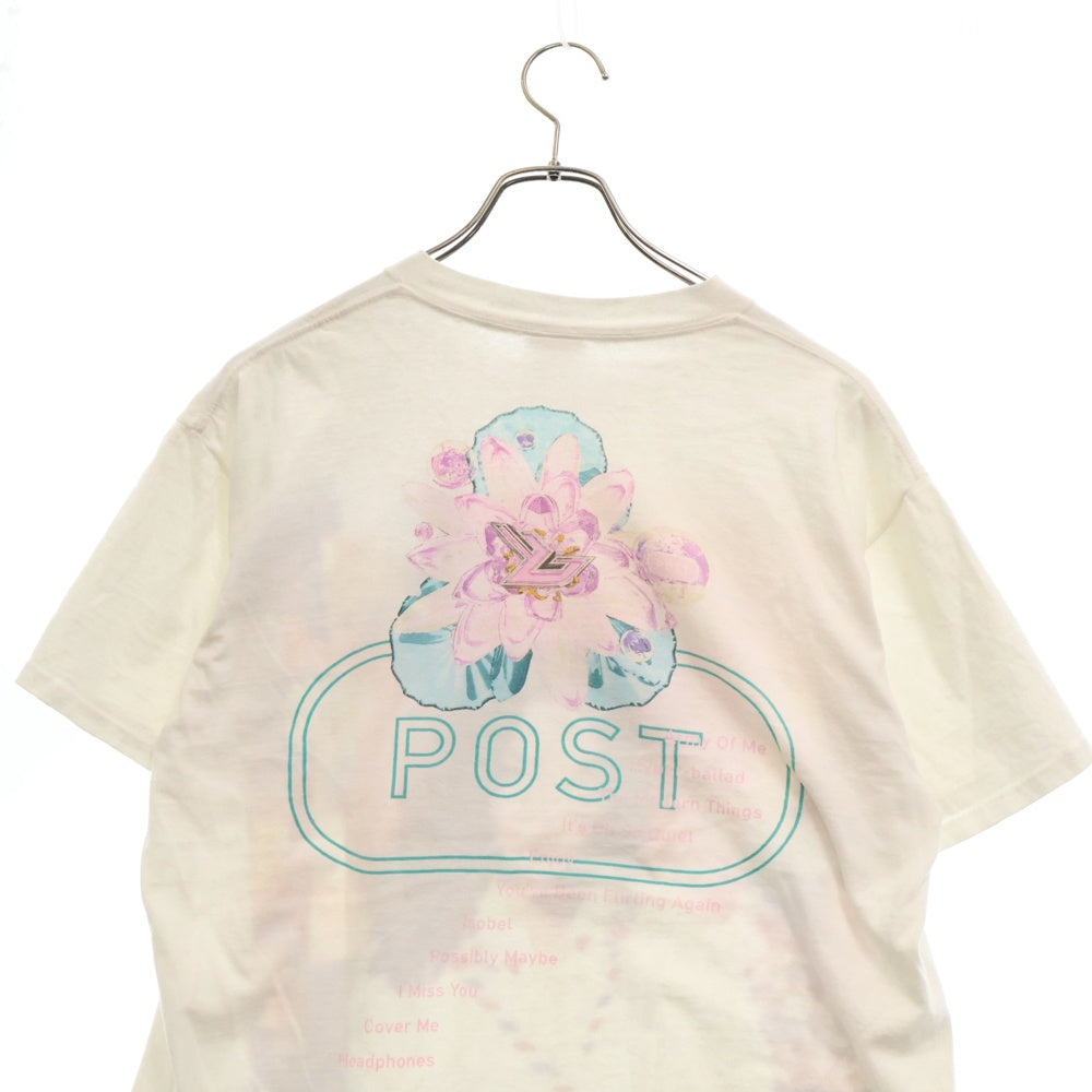 VINTAGE(ヴィンテージ) 90s BJORK 1995 POST TEE WINTERLAND ビョーク 両面プリント ウィンターランドタグ クルーネック半袖Tシャツカットソー ホワイト