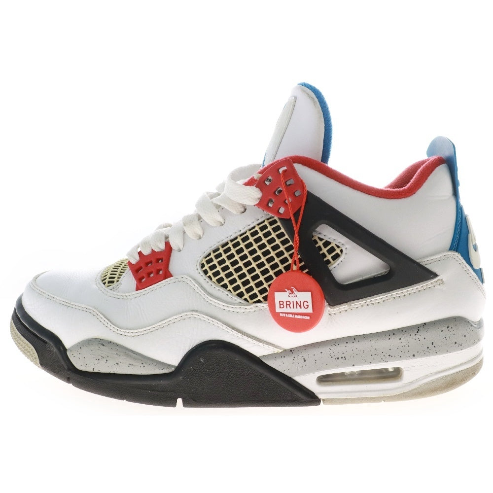 NIKE(ナイキ) AIR JORDAN 4 RETRO SE WHAT THE CI1184-146 エアジョーダン4 レトロ ワットザ ハイカットスニーカー ホワイト UK8.5/27.5cm