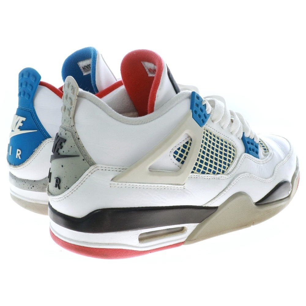 NIKE(ナイキ) AIR JORDAN 4 RETRO SE WHAT THE CI1184-146 エアジョーダン4 レトロ ワットザ ハイカットスニーカー ホワイト UK8.5/27.5cm