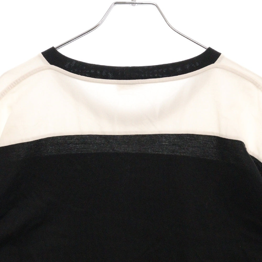 CELINE(セリーヌ) 21SS Bicolor Check Print Studs Logo Tee 2X839500O バイカラーチェックプリント スタッズ クルーネック半袖Tシャツカットソー ブラック/ホワイト