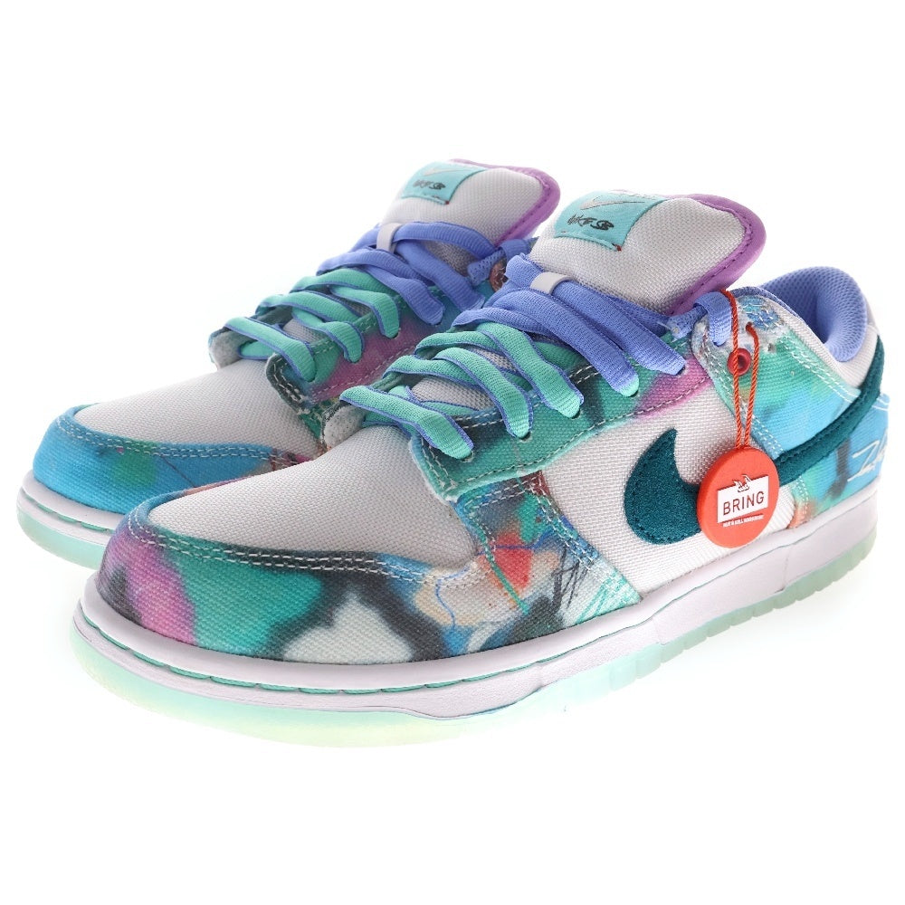 NIKE(ナイキ) ×FUTURA LABORATORIES DUNK LOW OG QS HF6061-400 フューチュラ ダンク ローカットスニーカー マルチ US8.0/26.0cm