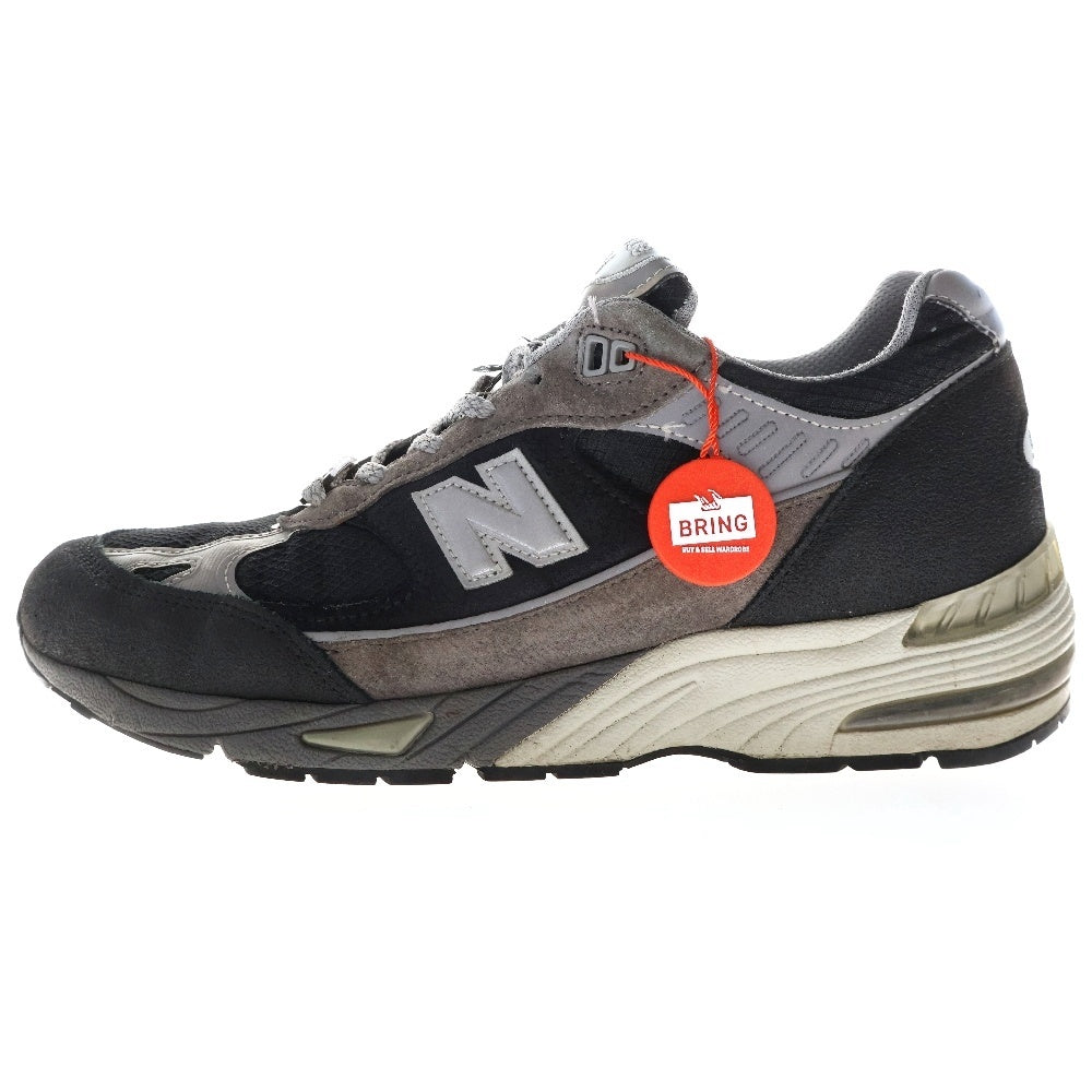 New Balance(ニューバランス) 21SS × SLAM JAM M991SJM ローカットスニーカー ブラック US9.5/27.5cm