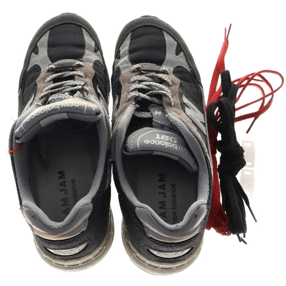 New Balance(ニューバランス) 21SS × SLAM JAM M991SJM ローカットスニーカー ブラック US9.5/27.5cm