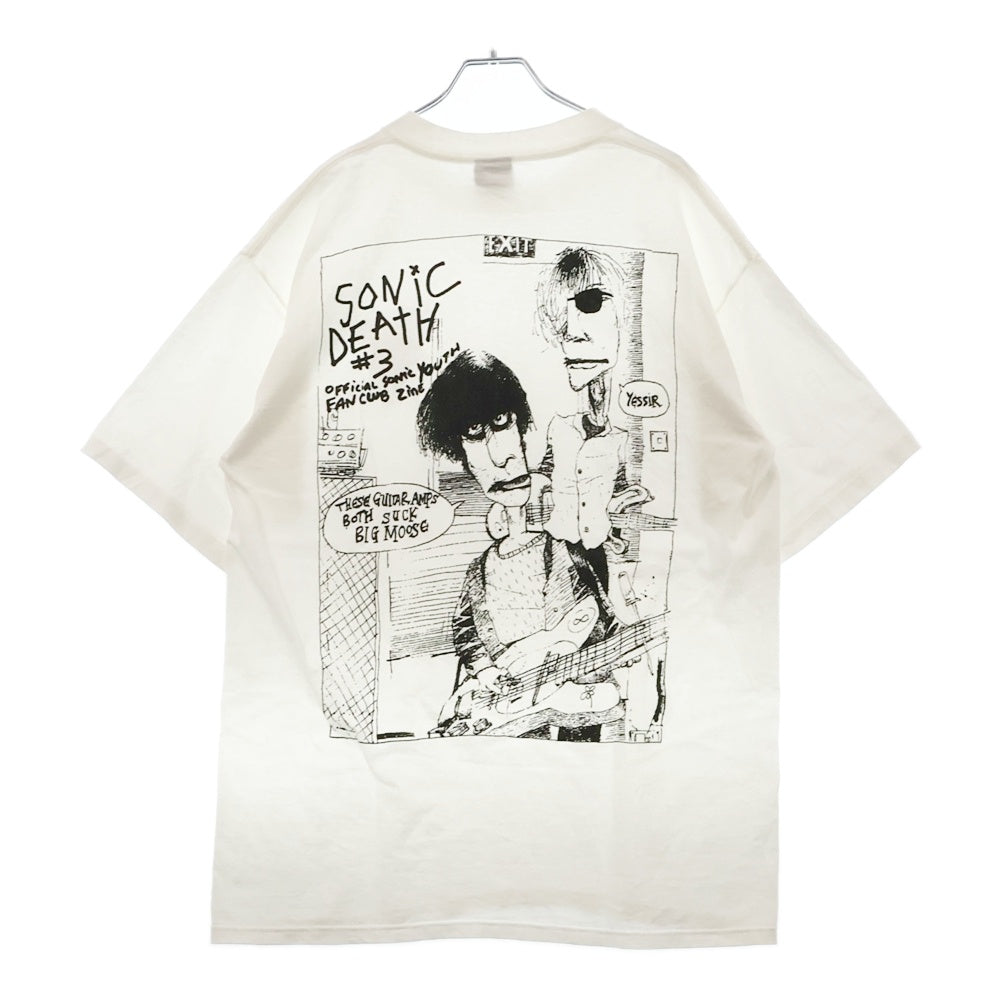 VINTAGE(ヴィンテージ) 90s VINTAGE BROOKUM SONIC YOUTH SONIC DEATH 1599 PO BOX TEE ヴィンテージ ソニックユース 両面プリント半袖カットソー 半袖Tシャツ シングルステッチ