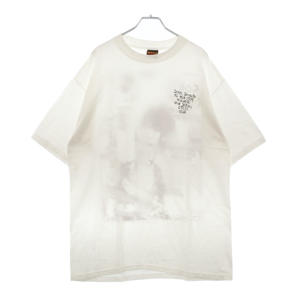 VINTAGE(ヴィンテージ) 90s VINTAGE BROOKUM SONIC YOUTH SONIC DEATH 1599 PO BOX TEE ヴィンテージ ソニックユース 両面プリント半袖カットソー 半袖Tシャツ シングルステッチ