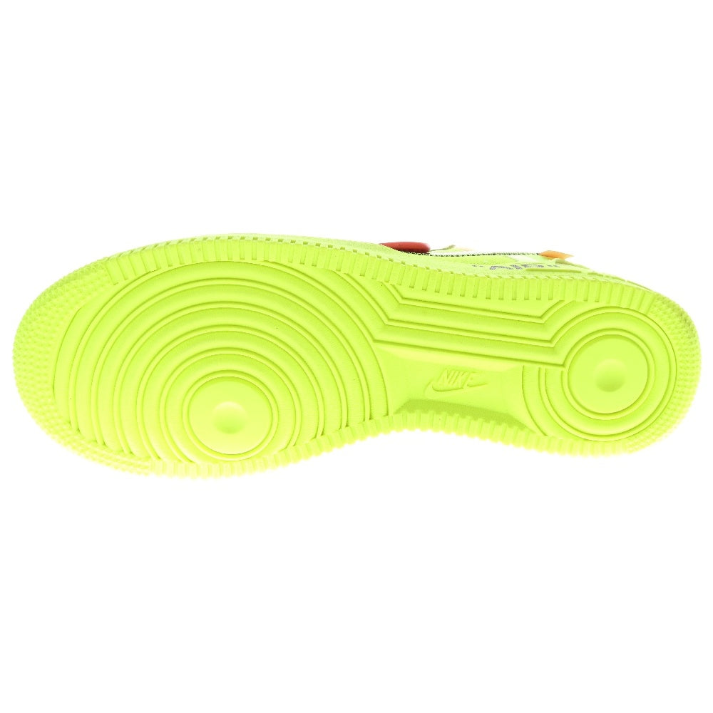 NIKE(ナイキ) ×OFF-WHITE THE 10 AIR FORCE 1 LOW VOLT AO4606-700 オフホワイト エアフォース 1 ローカットスニーカー シューズ イエロー US9/27cm